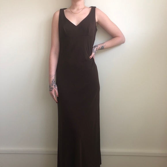 BCBG Maxazria 90’s Maxi Dress - Picture 1 of 4